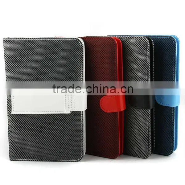 PU 7" Tablet PC Leather Case With Keyboard