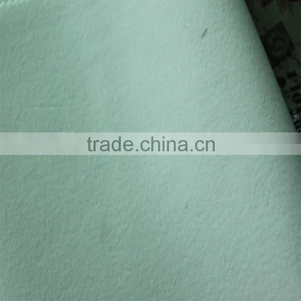 Amerian Style Cross Embossing With Printed Pattern Pvc Synthetic Leather for Bags Guangzhou Leather Manufacturer photo-4