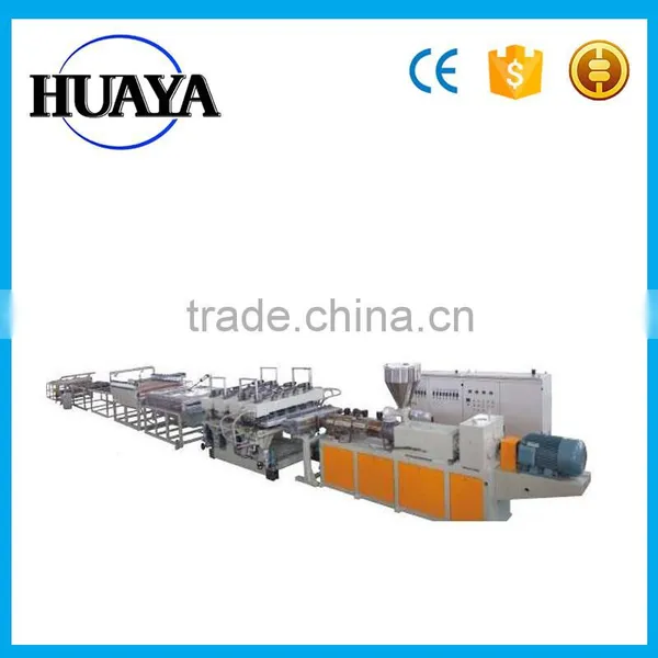 Made in China Manufactory PVC Crust Foamed Sheet Production Line With Good Price photo-2