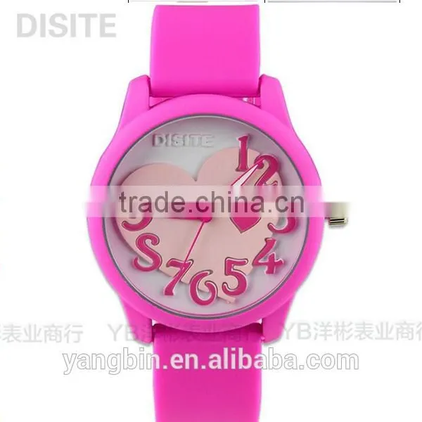 Current Hot Selling Silicone Japan Quartz Movt Fashion Custom Design Kids Watch photo-3