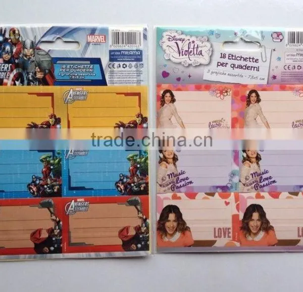 Cheapest Cartoon Label Stickers