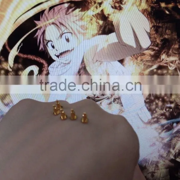Au Gold Plated Pogo Pin Battery Connector With Spring Loaded,saving Space,high Current and Reliablity photo-4