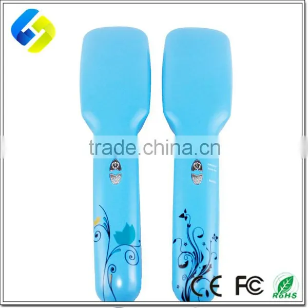 2016 hot 2 IN 1 ionic hair straightener PTC brush ceramic hair straightener                        
                                                Quality Choice
