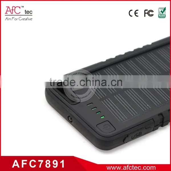 4000mAh Portable Solar Power Solar Panel USB Solar Cellphone Battery Charger photo-4