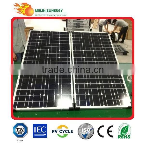 160W folding solar battery chargers
