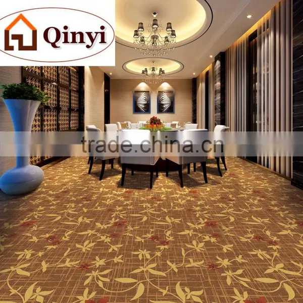 High Quality Luxury Warmth Polyester Yarn Printing Hotel Hall Corridor Carpet Customize Pattern Star Carpet photo-6