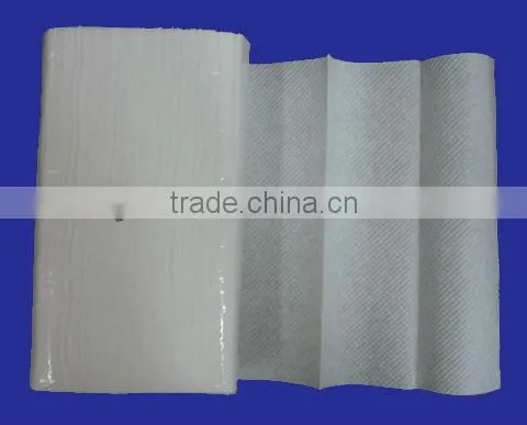 1 Ply 100% Virgin White Z Fold Hand Towel 23cm X 23cm photo-2
