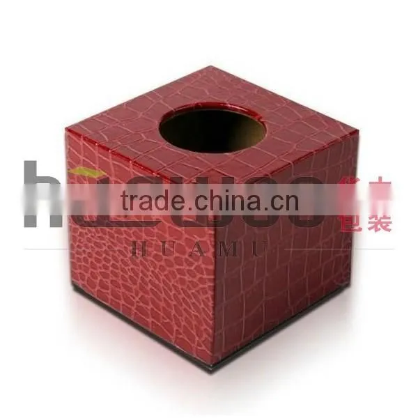 Red Charming Sofa Tissue Boxes Customized photo-2