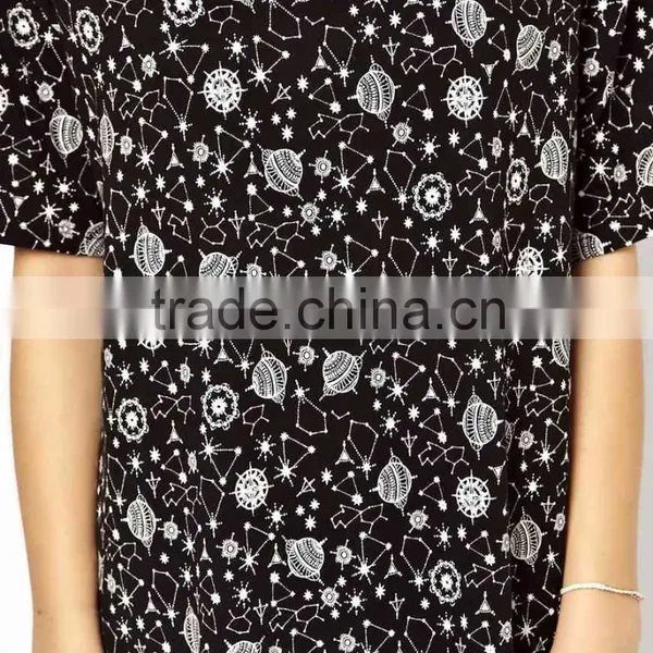 Girls Discharge All Over Print Nightie Pajama photo-3