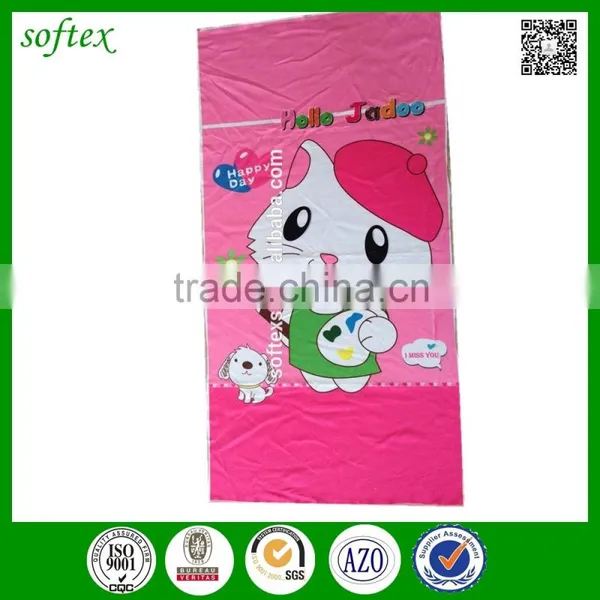Wholesale Custom Printed Cartoon Microfiber Bath Towels for Children photo-2