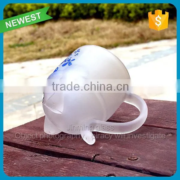 Top Sale Custom Glass Animal Shaped Coffee Mug photo-3