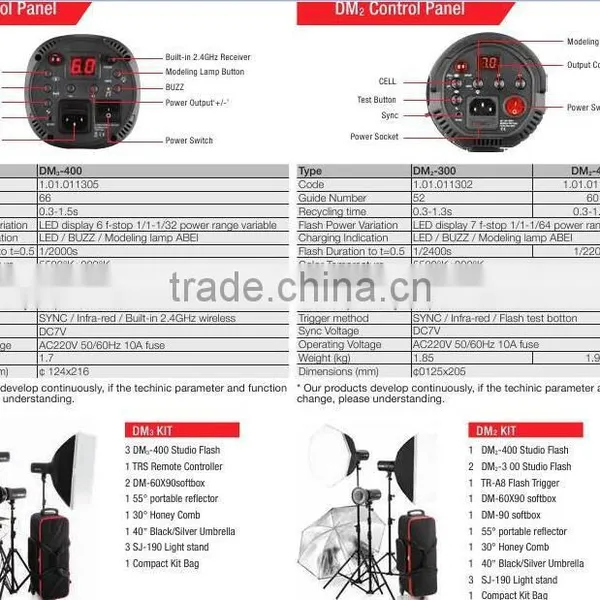 1/8000s High-speed Sync Catch Moving Image Photography Light Kit photo-4
