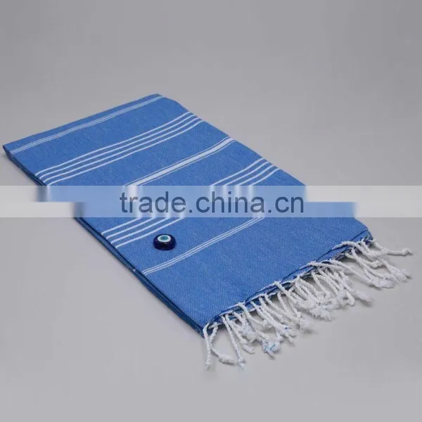 Custom Design 100% Cotton Material 70*150cm Softtextile Fouta Towel for Beach photo-6