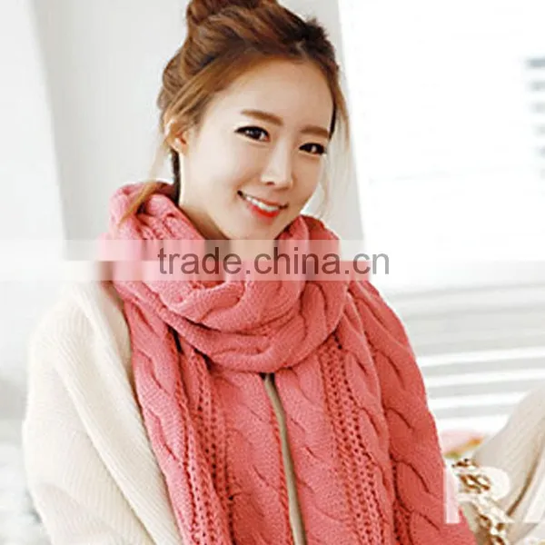 Fashion Knitted Winter Scarf Neck Warmer 29 photo-2