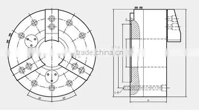 Front-Mounted Pneumatic Chuck photo-2