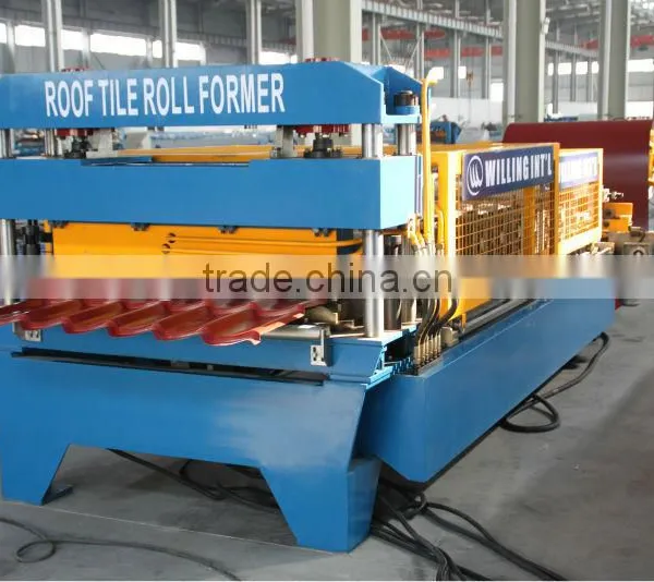 Color Steel Tile Roof Machine Custom Desgin Shape Avalible