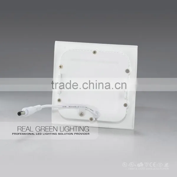 Panel 6W Flat Surface Mounted Square Panel Light SMD2835 LED 6W Flat Square photo-2