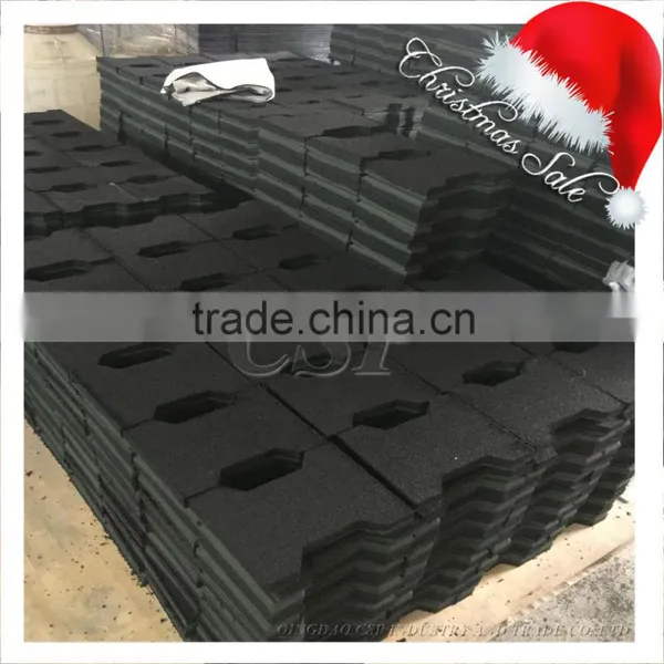Dogbone Recycle Rubber Tile Mat Brick for Horse Stable Driveway Pathway Various Color Available Accept Customize photo-5