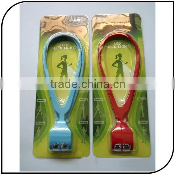 2015 2LED 3 Color ABS Silicone Portable Led Neck Light photo-6