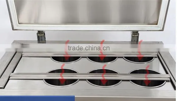 Hot Sale High Quality Round Ice Block Can Make Ice Shaved Flake Snow Ice Block Machine photo-4
