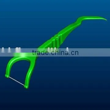 Patent Products Y Shape and Plastic Toothpick With Dental Floss photo-2