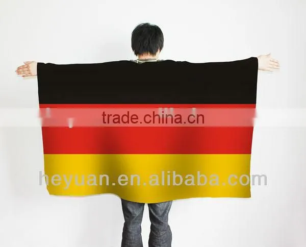 Customize Print Poncho Flag of Different Countries photo-4