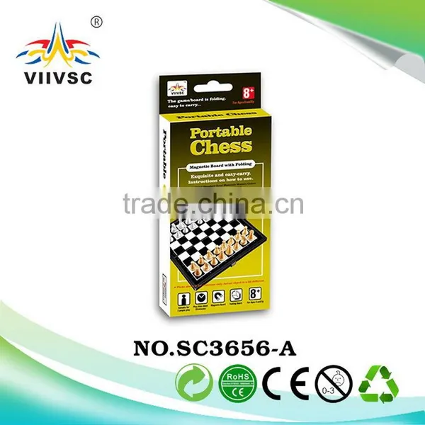 New Style Top Quality Plastic Chess Checkers Set photo-2