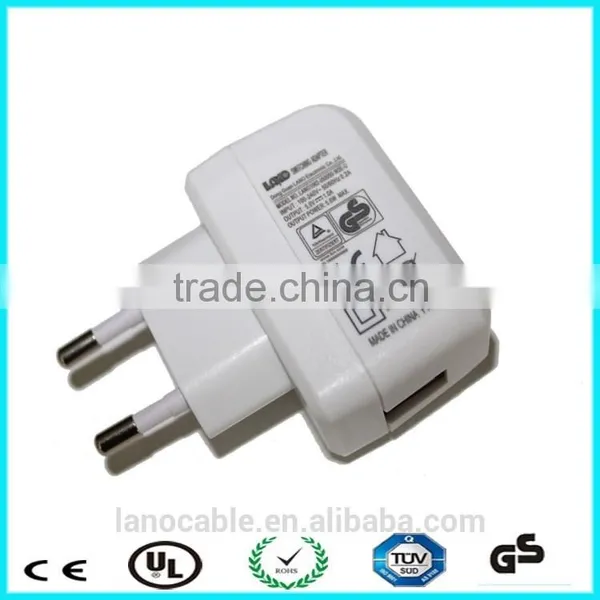 Manufacturer 5v 2.1a Usb Wall Travel Charger Power Adapter photo-3