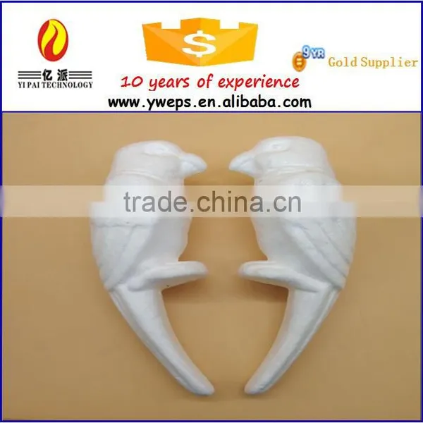 YIPAI Wholesale Education Small White Styrofoam Bird/foam Bird for Chirdren DIY photo-5