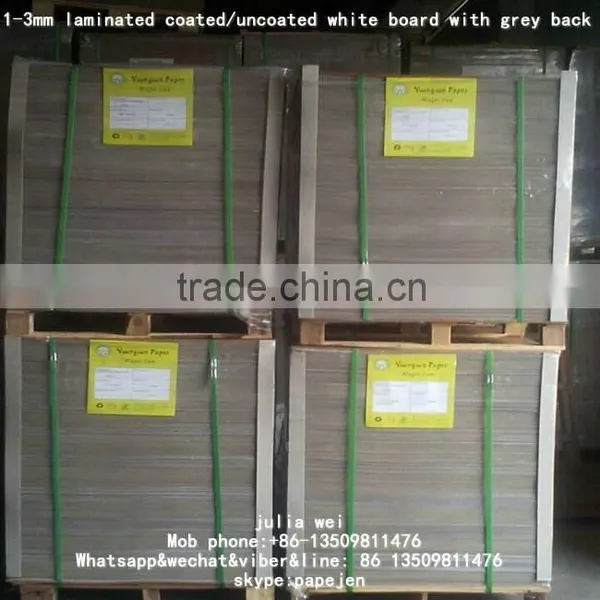 Duplex Paper 1.2mm Grey Back & One Side Coated Duplex Board photo-5