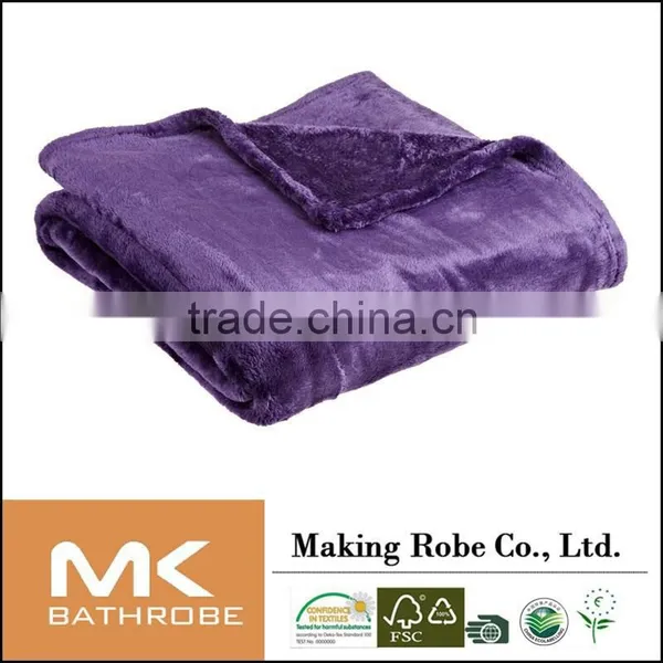 100% Polyester Travel Fleece Airline Blanket photo-4