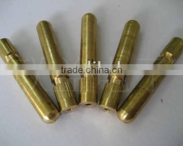Solid Brass material parts Shafts