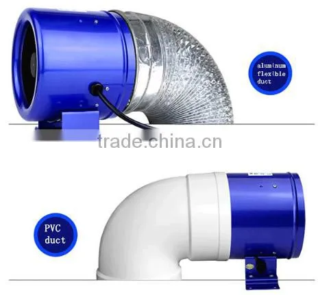 Inline Duct Fan 6 Inch Inline Changing Room Exhaust Fan Hvac Duct Fan photo-5