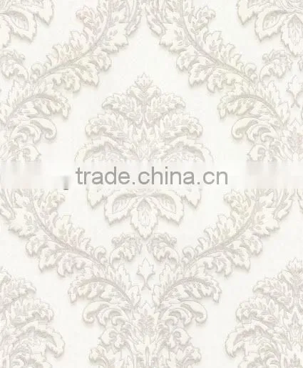 Classical Design Wallpaper With Floral Pattern photo-5