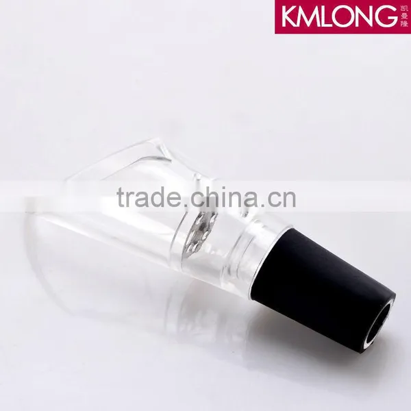 Removable Black Plastic Wine Pourer photo-2