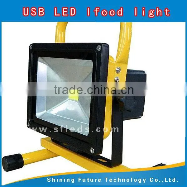 Rechargeable Led Floodlight With Epistar Chip and USB Charger