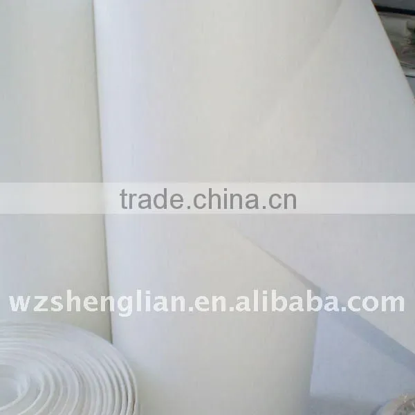 interlining for garment shinny powder , mirco dot )