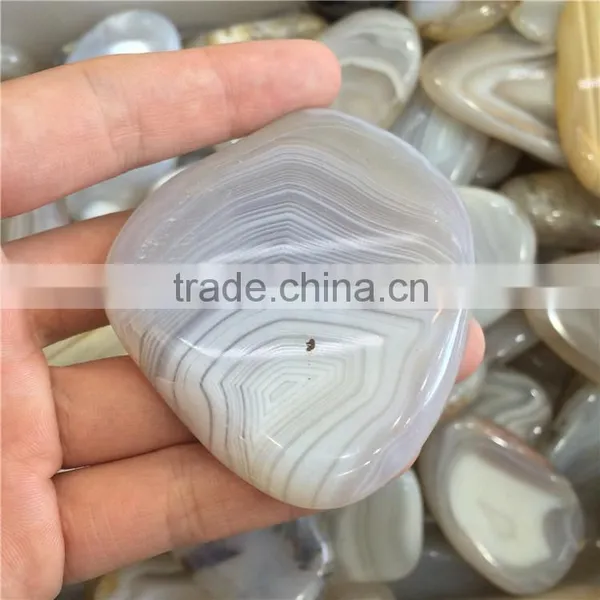 Natural White Agate Slices Wholesale With Irregular Shapes photo-5