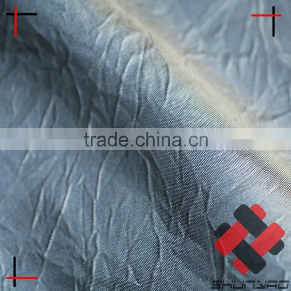 Nylon Polyester Chameleon Fabric np Taffeta Crushed photo-3