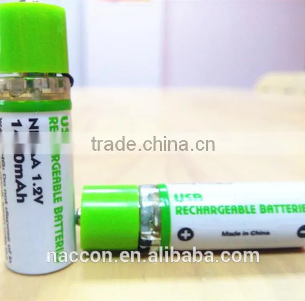 USB 1.2v AA 1450mAh NI-MH Batteryusb Battery Bank e