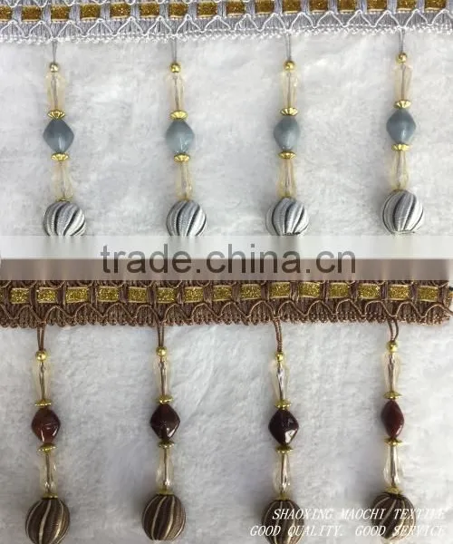 2015 Colourful Crystal Lace for Curtains photo-2