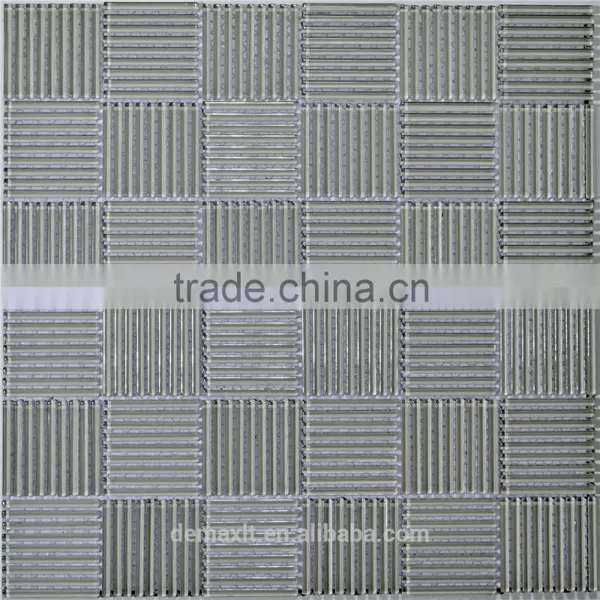 Crystal Small Strip Mural Glass Mosaics photo-2