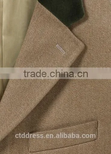 2014 New Style 100% Cashmere Classic Camel Tailor Made Coat photo-2