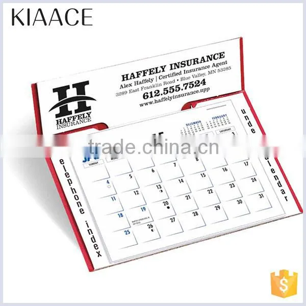 Art Design Custom Recycling Desktop Printing Paper Calendars Print photo-3