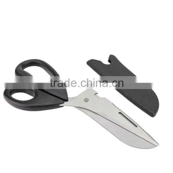 Stainless Steel Multifuntion Kitchen Scissors photo-6