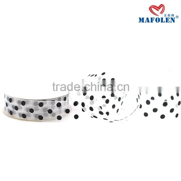 Factory on Sale Transparent Deco Poly Mesh Strape Import Ogranza Lurex Ribbon photo-5