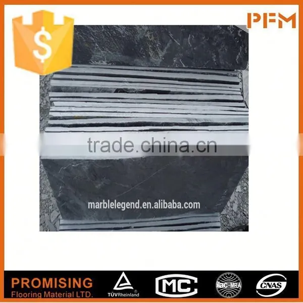 Building Facade Decoration Natural Black Lowes Slate Tiles photo-4