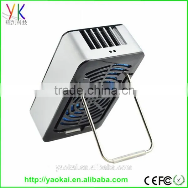 New Style Standing Rechargeable Mini Bladeless Fans With USB Port photo-6