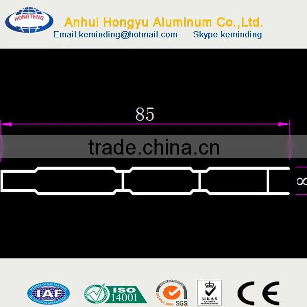 Easy Installation Aluminium Composite Panel Alloy Aluminium Profiles
