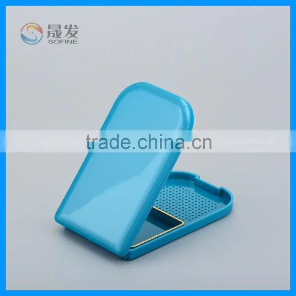 Empty Plastic Cosmetic Pressed Powder Blush Container Plastic Packaging photo-4